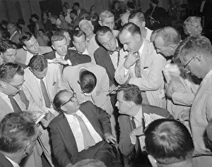 Congress Prints: Reporters Questioning Joseph McCarthy and His Counsel