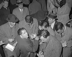 Reporters Surrounding Jimmy Hoffa