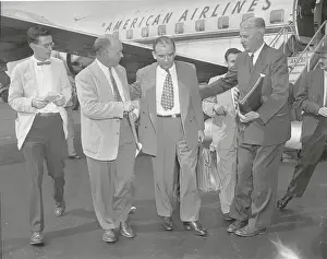 Mccarthy Prints: Reporters Surrounding Senator Joseph McCarthy