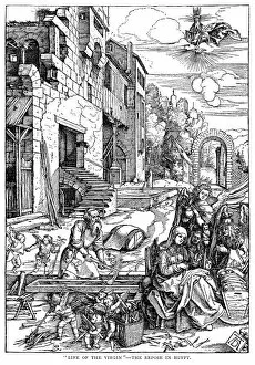 Albrecht Durer (1471–1528) Gallery: The Repose in Egypt by Albrecht Durer
