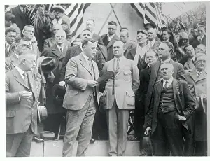 Ty Cobb Baseball Prints: Representative Kelly Announcing Resolution Against Baseball Scandal