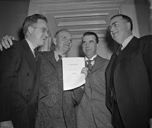 Smith Prints: Representatives Holding up the Smith Bill