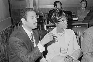 Prints of Eight African Americans serving in Congress said that Judge Clement F Unbought and Unbossed: The Trailblazing Legacy of Shirley Chisholm: Representatives John Conyers Jr. and Shirley Chisholm