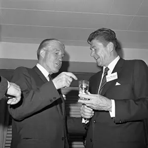 George W Prints: Republican Governors Reagan and Romney