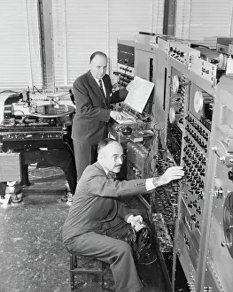 Harry F Prints: Researchers Testing Electronic Music Synthesizer