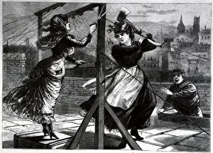 Cutting Prints: Resentful Women Cutting Telegraph Wires