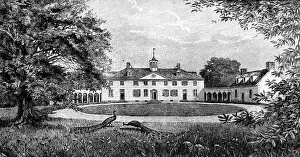Images Dated 23rd May 2018: The residence of George Washington, Mount Vernon