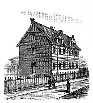 Ranch Prints: Residential house