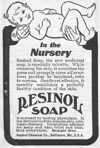 Chemical Prints: Resinol Soap