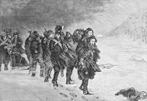 Retreat of the French Army After Russian Campaign