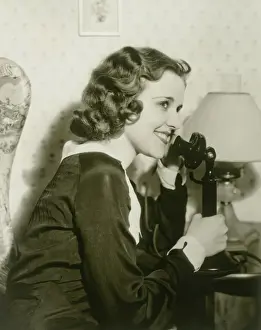 On The Phone Prints: Retrofile