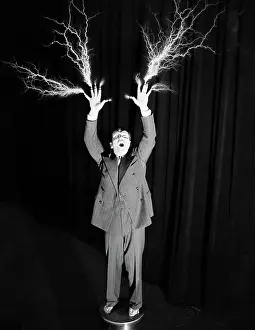 Rev. Irwin Moon Electrifiying Himself