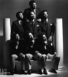 Acr071588 Prints: Rev. James Cleveland & The Cleveland Singers Portrait