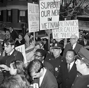 Rev. Martin Luther King and Dr. Benjamin Spock
