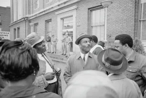 Jail Prints: Rev. Shuttlesworth Outside Birmingham