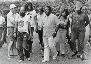 Gay Male Prints: Reverend Abernathy and Allen Ginsberg Tour Miami Beach Flamingo Park