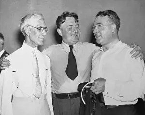 Reverend Charles E. Coughlin and Affiliates Posing Together at Convention