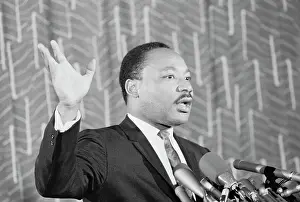 Preaching Prints: Reverend Martin Luther King Delivering Sermon