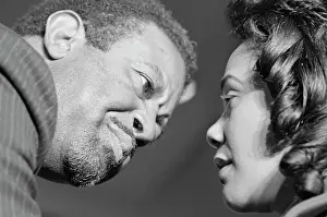Widow Prints: Reverend Ralph Abernathy Consoling Coretta Scott King