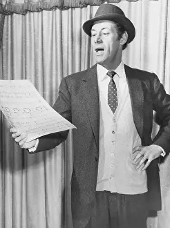 Rex Harrison Rehearsing a Song