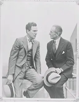 Mary Garden Prints: Rex Ingram with Other Film Notables