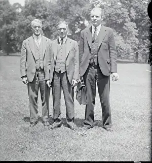 Baker Prints: Rhodes Scholars Posing Together