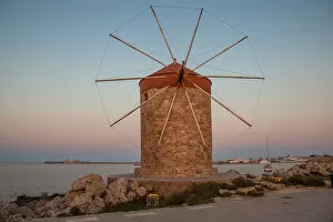 Images Dated 2nd June 2018: Rhodos Windmill