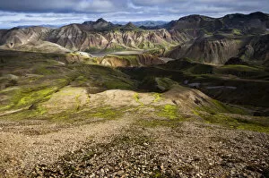 Images Dated 8th September 2011: Rhyolite mountains, Landmannalaugar, Fjallabak Nature Reserve, Highlands of Iceland, Iceland, Europe