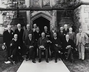 Ottawa Prints: Richard Bedford Bennett's Cabinet Posing