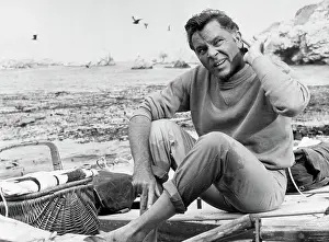 Picnic Prints: Richard Burton on the Beach