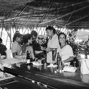 Divorce Prints: Richard Burton and Elizabeth Taylor in Bar
