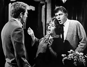 Richard Burton, Liz Taylor and George Segal