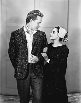 Richard Burton and Susan Strasberg