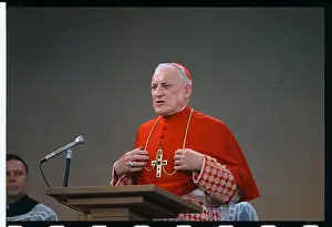 Richard Cardinal Cushing Delivering Sermon