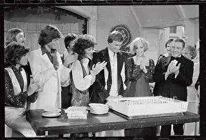 Richard Carpenter Receiving Birthday Cake with Famous Friends