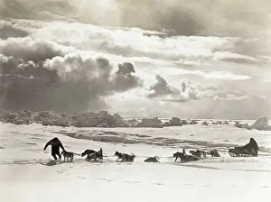 Antarctica Prints: Richard E. Byrd First Expedition to South Pole