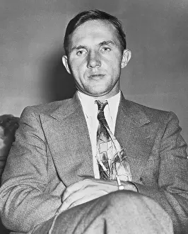 Richard Hauptmann Posing for Photographer