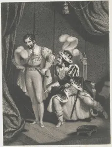 Secrecy Prints: Richard III Conversing with Buckinghan