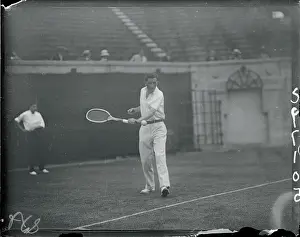Richard N. Williams Playing Tennis