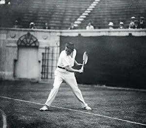 Richard N. Williams Playing Tennis