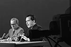 Hanoi Prints: Richard Nixon Appearing on Meet the Press