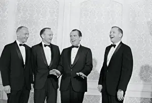 Richard Nixon Conversing with Astronauts
