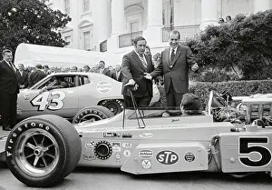 Loud Prints: Richard Nixon Covering His Ear from Load Engine Roar
