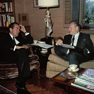 Richard Nixon Meeting with Nelson Rockefeller