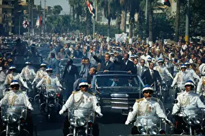 Richard Nixon and President Sadat