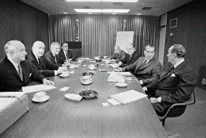 Johns Prints: Richard Nixon Receiving Briefing on Southeast Asia
