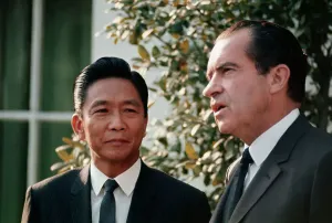 Ferdinand Edralin Marcos Prints: Richard Nixon Saying Goodbye to Ferdinand Marcos