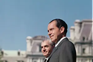 Richard Nixon with Shah Mohammed Reza Pahlevi