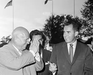 Shaking Prints: Richard Nixon Wags Finger At Khrushchev