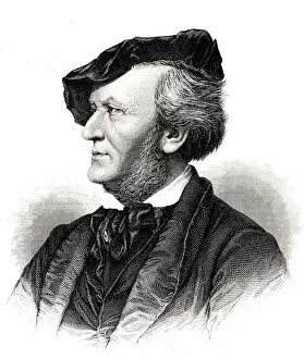 Famous Music Composers Gallery: Richard Wagner, german composer